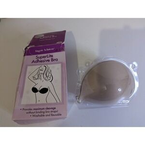 Lingerie solutions Superlite Adhesive Bra nude D cup reusable no bra straps